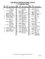 Предварительный просмотр 4 страницы Whirlpool GSQ9612KQ0 Parts List