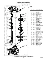 Предварительный просмотр 12 страницы Whirlpool GSQ9612KQ0 Parts List