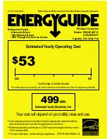 Whirlpool  GSS26C4XXB Energy Manual предпросмотр