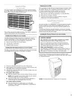 Предварительный просмотр 9 страницы Whirlpool GSS30C6EYB00 User Instructions