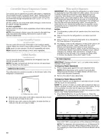 Предварительный просмотр 12 страницы Whirlpool GSS30C6EYB00 User Instructions