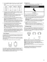 Предварительный просмотр 13 страницы Whirlpool GSS30C6EYB00 User Instructions