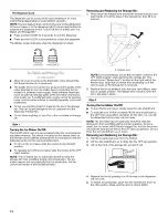 Предварительный просмотр 14 страницы Whirlpool GSS30C6EYB00 User Instructions