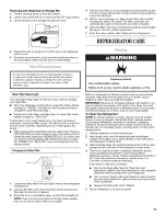 Предварительный просмотр 15 страницы Whirlpool GSS30C6EYB02 User Instructions