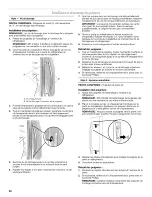 Предварительный просмотр 26 страницы Whirlpool GSS30C6EYB02 User Instructions