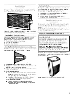 Предварительный просмотр 9 страницы Whirlpool GSS30C7EYB User Instructions