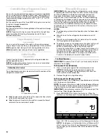 Предварительный просмотр 12 страницы Whirlpool GSS30C7EYB User Instructions