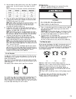 Предварительный просмотр 13 страницы Whirlpool GSS30C7EYB User Instructions