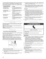 Предварительный просмотр 24 страницы Whirlpool GT1SHTXMQ00 Use & Care Manual