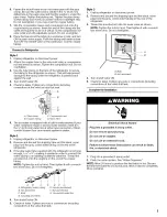 Предварительный просмотр 5 страницы Whirlpool GT1SHTXMQ03 Use & Care Manual