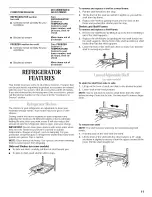 Предварительный просмотр 11 страницы Whirlpool GT22DKXGW01 Use & Care Manual