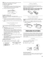 Предварительный просмотр 13 страницы Whirlpool GT22DKXGW01 Use & Care Manual