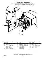 Предварительный просмотр 3 страницы Whirlpool GT4175SPB0 Parts List