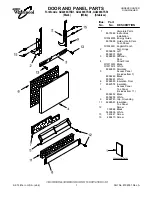 Whirlpool GU2200XTSB1 Parts List preview