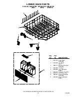 Preview for 14 page of Whirlpool GU2200XTSB1 Parts List