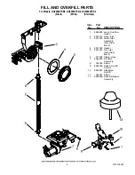 Preview for 6 page of Whirlpool GU2200XTSB2 Parts List