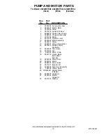 Preview for 10 page of Whirlpool GU2200XTSB2 Parts List