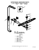 Preview for 12 page of Whirlpool GU2200XTSB2 Parts List