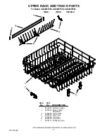 Предварительный просмотр 11 страницы Whirlpool GU2200XTSB3 Parts List