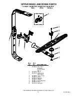 Предварительный просмотр 12 страницы Whirlpool GU2200XTSB3 Parts List