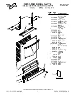 Whirlpool GU2275XTVB0 Parts List предпросмотр