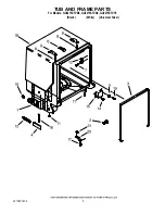 Предварительный просмотр 5 страницы Whirlpool GU2275XTVB0 Parts List