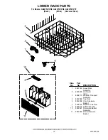 Предварительный просмотр 12 страницы Whirlpool GU2275XTVB0 Parts List