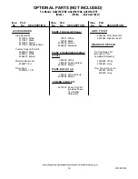 Предварительный просмотр 14 страницы Whirlpool GU2275XTVB0 Parts List