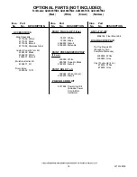 Предварительный просмотр 14 страницы Whirlpool GU2300XTS Parts List
