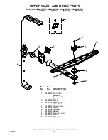 Предварительный просмотр 13 страницы Whirlpool GU2455XTSB1 Parts List