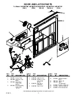 Предварительный просмотр 3 страницы Whirlpool GU2700XTSB0 Parts List