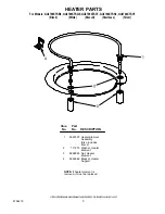 Предварительный просмотр 5 страницы Whirlpool GU2700XTSB0 Parts List