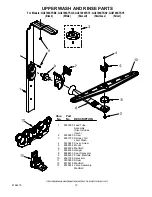 Предварительный просмотр 13 страницы Whirlpool GU2700XTSB0 Parts List