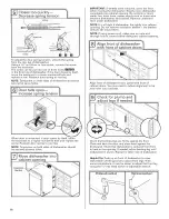 Предварительный просмотр 16 страницы Whirlpool GU3000XTXB2 Installation Instructions Manual