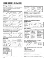 Предварительный просмотр 73 страницы Whirlpool GU3000XTXB2 Installation Instructions Manual