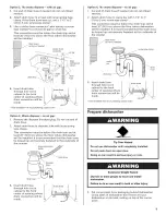 Предварительный просмотр 9 страницы Whirlpool GU3200XT Installation Instructions Manual