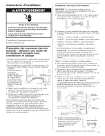 Предварительный просмотр 21 страницы Whirlpool GU3200XT Installation Instructions Manual