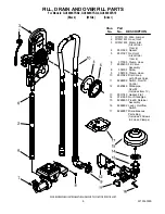 Предварительный просмотр 6 страницы Whirlpool GU3600XTSB2 Parts List