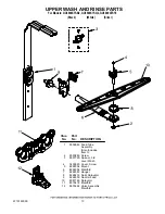 Предварительный просмотр 13 страницы Whirlpool GU3600XTSB2 Parts List