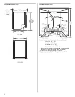 Предварительный просмотр 4 страницы Whirlpool GU3600XTV Installation Instructions Manual