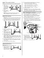 Предварительный просмотр 8 страницы Whirlpool GU3600XTV Installation Instructions Manual