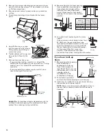 Предварительный просмотр 10 страницы Whirlpool GU3600XTV Installation Instructions Manual