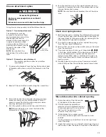 Предварительный просмотр 11 страницы Whirlpool GU3600XTV Installation Instructions Manual