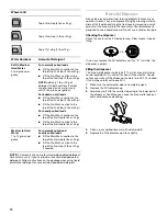 Preview for 10 page of Whirlpool GU970 Use And Care Manual