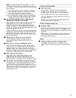 Preview for 17 page of Whirlpool GU970 Use And Care Manual