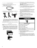 Предварительный просмотр 8 страницы Whirlpool GVW9959KL0 Use And Care Manual