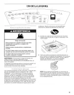 Предварительный просмотр 33 страницы Whirlpool GVW9959KL3 Use & Care Manual