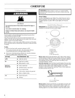 Preview for 6 page of Whirlpool GW395LEPB01 Use & Care Manual