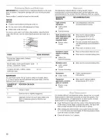 Preview for 10 page of Whirlpool GW395LEPB01 Use & Care Manual