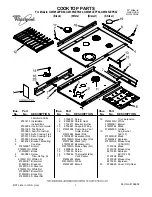 Предварительный просмотр 1 страницы Whirlpool GW395LEPB02 Parts List